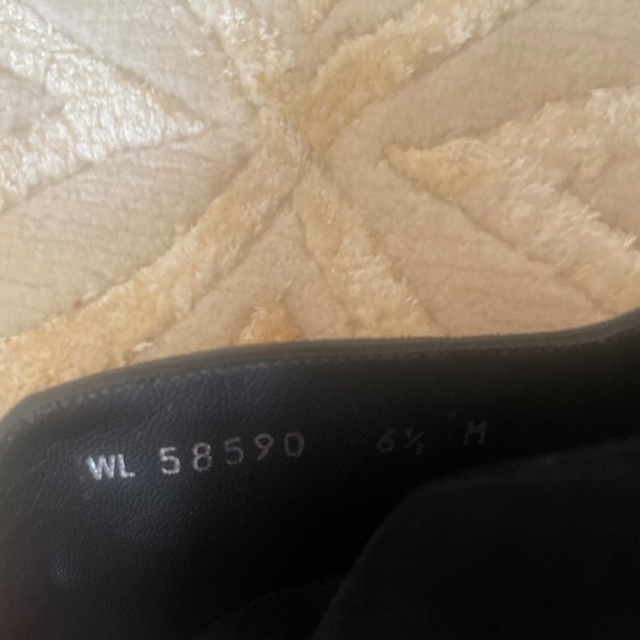 Stuart Weitzman Black Suede Booties - Picture 8 of 8